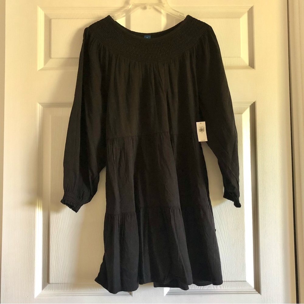 Short Babydoll Long Sleeve Dress *New w/ Tags*